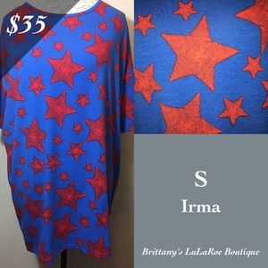 Brand new with tags. Lularoe Irma Tunic.